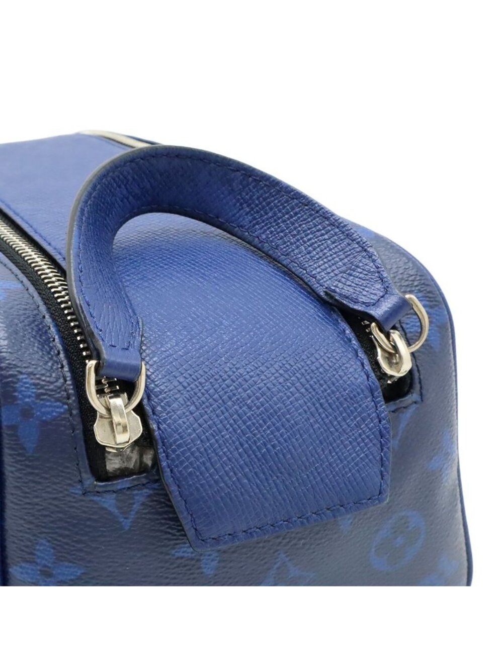 Louis Vuitton Taigarama Dopp Kit Clutch Handbag Cobalt Blue - Picture 6 of 8